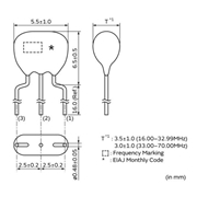 村田晶振,進(jìn)口村田陶瓷晶振,CSTLS16M0X53-A0晶振