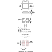 FOX晶振,CABS晶振,FCABSFFDM40.0晶振