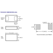 Oscilent晶振,267晶振,267-12.0M-20-S-TR晶振