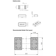 伊克德晶振,IQXC-217晶振,32.7680kHz-IQXC-217-20/12.5晶振
