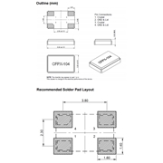 LFXTAL061633REEL,CFPX-104,5032mm,英國IQD進(jìn)口晶振